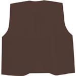 （まとめ）アーテック 衣装ベース C ベスト 茶 【×30セット】