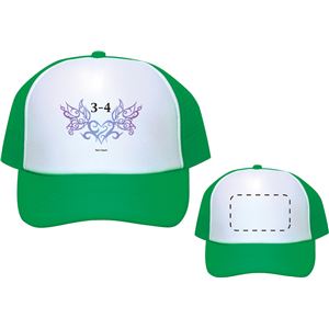 （まとめ）アーテック チームキャップ 緑 【×15セット】