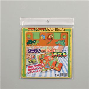 （まとめ）アーテック アニマルかくれんぼパズル 【×40セット】