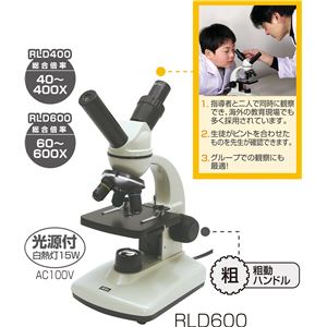 ステージ上下顕微鏡RLD600
