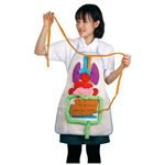 （まとめ）アーテック 内臓の大きさ説明エプロン 【×5セット】