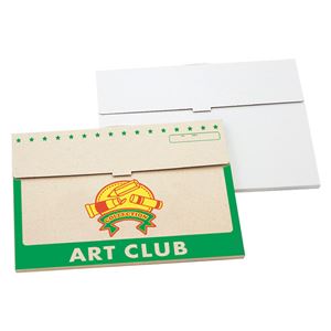 （まとめ）アーテック ●新 作品収納ケース 特大 白無地 【×40セット】