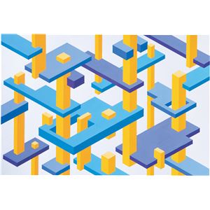 （まとめ）アーテック B4 斜方眼 10枚組 小 【×15セット】