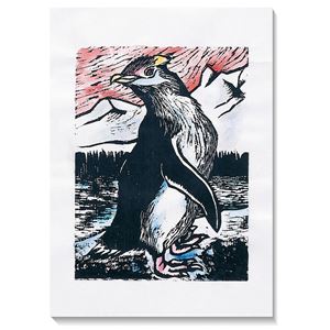 （まとめ）アーテック 版画彩色和紙 8切（100枚） 【×10セット】