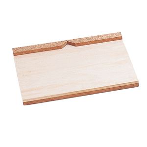 （まとめ）アーテック 版画作業板 A しな合板 360x300x9mm 【×5セット】