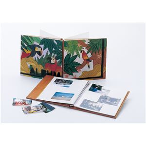 （まとめ）アーテック 両面木彫アルバム（桂） 【×5セット】