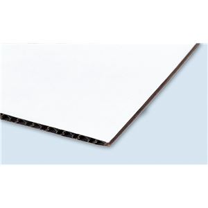 （まとめ）アーテック 片面白段ボール（10枚組） 【×10セット】