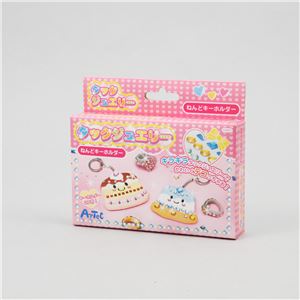 （まとめ）アーテック タックジュエリー ねんどキーホルダーセット 【×15セット】