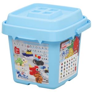 （まとめ）アーテック Artecブロック バケツ112【ビビット】 【×5セット】