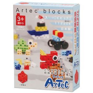（まとめ）アーテック Artecブロック ボックス112【ビビット】 【×5セット】