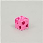 （まとめ）アーテック Artecブロック 基本四角 24P ピンク 【×15セット】