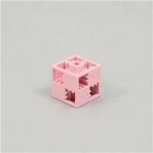 （まとめ）アーテック Artecブロック 基本四角 24P 薄ピンク 【×15セット】