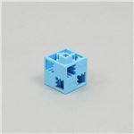 （まとめ）アーテック Artecブロック 基本四角 24P 水 【×15セット】