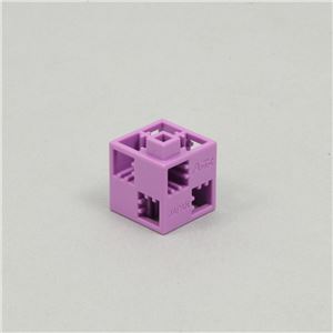 （まとめ）アーテック Artecブロック 基本四角 24P 薄紫 【×15セット】