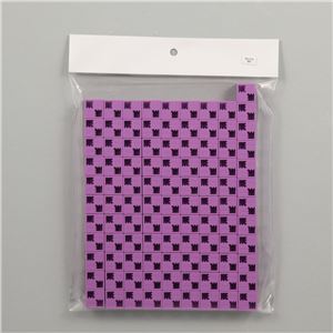 （まとめ）アーテック Artecブロック 基本四角 100P 薄紫 【×5セット】