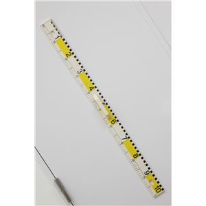 （まとめ）アーテック 1m直定規ワイド 樹脂製 【×5セット】