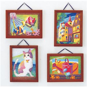（まとめ）アーテック 砂絵ミニ額縁セット 【×5セット】
