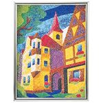 （まとめ）アーテック My Art Collection 砂絵〜スイスの街並み 【×5セット】