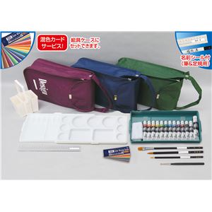 （まとめ）アーテック TPCデザインバッグセットBえんじ 【×5セット】