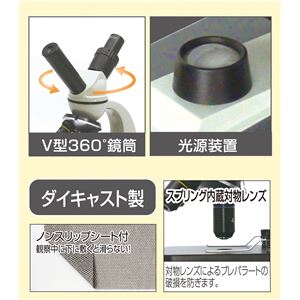 （まとめ）アーテック ツインビュー生物顕微鏡 TMD400（木箱大付） 【×1セット】