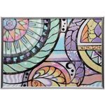 （まとめ）アーテック ラメ砂絵セット A4 メタリックフレーム付 【×5セット】