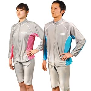 （まとめ）アーテック UVカットスイムジャンパーオーシャン ピンク 小 【×5セット】
