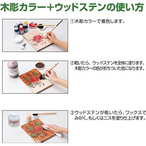 （まとめ）アーテック 工芸木彫カラー B 250cc 赤 【×5セット】
