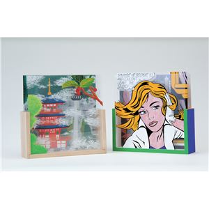 （まとめ）アーテック 立体絵画 【×10セット】