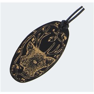 （まとめ）アーテック けがき工芸 アクセサリー 楕円 黒 【×15セット】