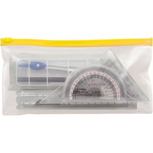 （まとめ）アーテック さんすう用具セット（ブルー） 【×15セット】