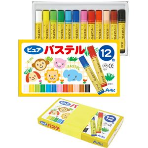 （まとめ）アーテック ピュアパステル 12色 【×15セット】