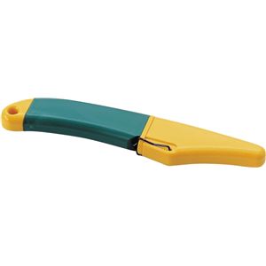 （まとめ）アーテック ロックナイフ イエロー 右 【×15セット】