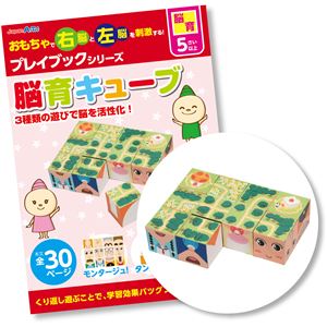 （まとめ）アーテック 脳育キューブ プレイブック 【×15セット】