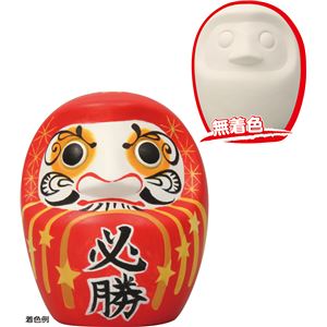 （まとめ）アーテック 素焼だるま貯金箱 【×15セット】