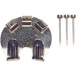 （まとめ）アーテック ステンレスWフック 3本針 4000 単品 【×15セット】