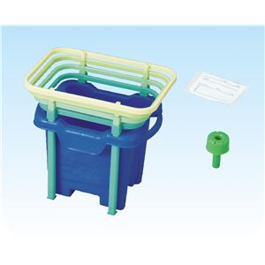 （まとめ）アーテック スライドあさがお B 鉢・支柱・ジョーロ 【×16セット】