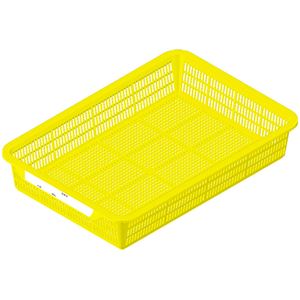 （まとめ）アーテック メッシュ引出し B5（黄） 【×30セット】
