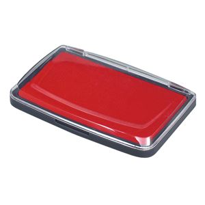 （まとめ）アーテック スタンプ台 赤 【×30セット】