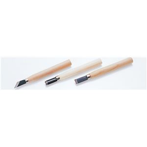 （まとめ）アーテック 石材刀 単品（10mm 平） 【×30セット】