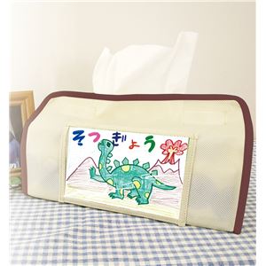 （まとめ）アーテック プレゼントティッシュカバー（ベージュ） 【×30セット】