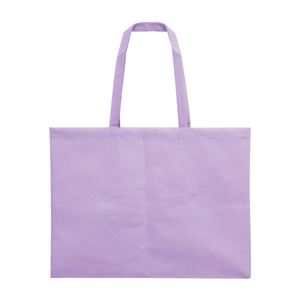（まとめ）アーテック 作品収納バック大不織布／薄紫 【×50セット】
