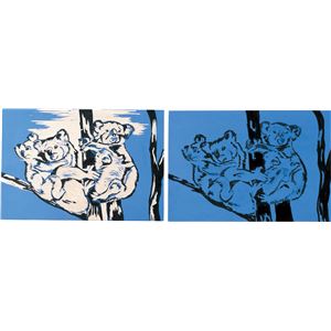 （まとめ）アーテック 安全カラー版画ベニヤ大450×300×4 【×50セット】