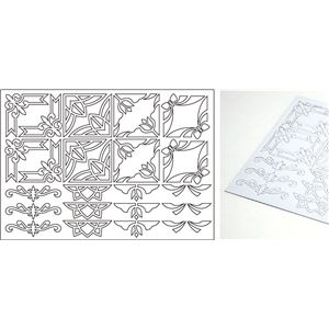 （まとめ）アーテック 銅箔クラフト用切り文字 フレーム 【×60セット】