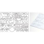 （まとめ）アーテック 銅箔クラフト用切り文字 動物＆図形 【×60セット】