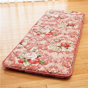 固わた入り 大判ごろ寝 長座布団 (70cm×180cm) 日本製 ピンク