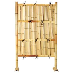 目隠し竹垣豪華3枚セット 【2： 建仁寺タイプ】 天然竹 幅90cm×高さ150cm