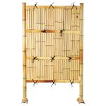 目隠し竹垣豪華3枚セット 【2： 建仁寺タイプ】 天然竹 幅90cm×高さ150cm