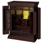 組子調仏壇台 【1： 20号】 木製(天然木) 引き出し付き 幅47cm×奥行29cm 【完成品】