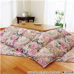 羽根こたつ布団セット 【3： 掛け布団＆敷布団セット/こたつ幅120cm用】 ピンク