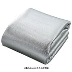 アルミ断熱・保温シート(レジャーシート)単品 【3： 4mm厚/約175cm×235cm】 〔断熱/保温/防音/すべりにくい加工〕